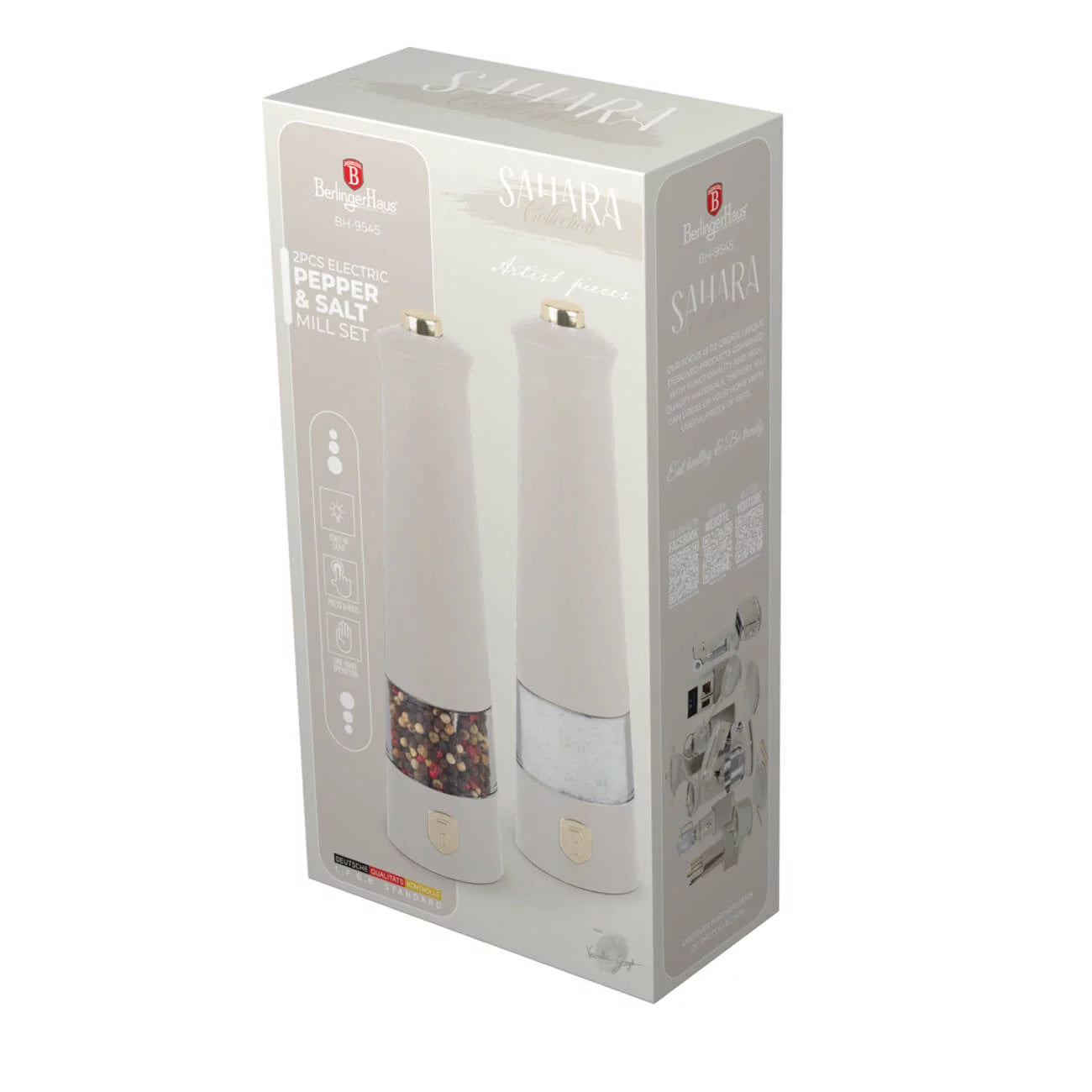 Berlinger Haus Elektrický mlýnek na sůl a pepř Sahara
