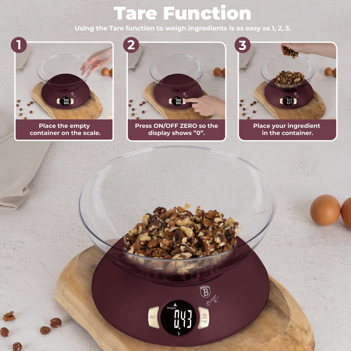 Kuchyňská váha Berlinger Haus Leonardo