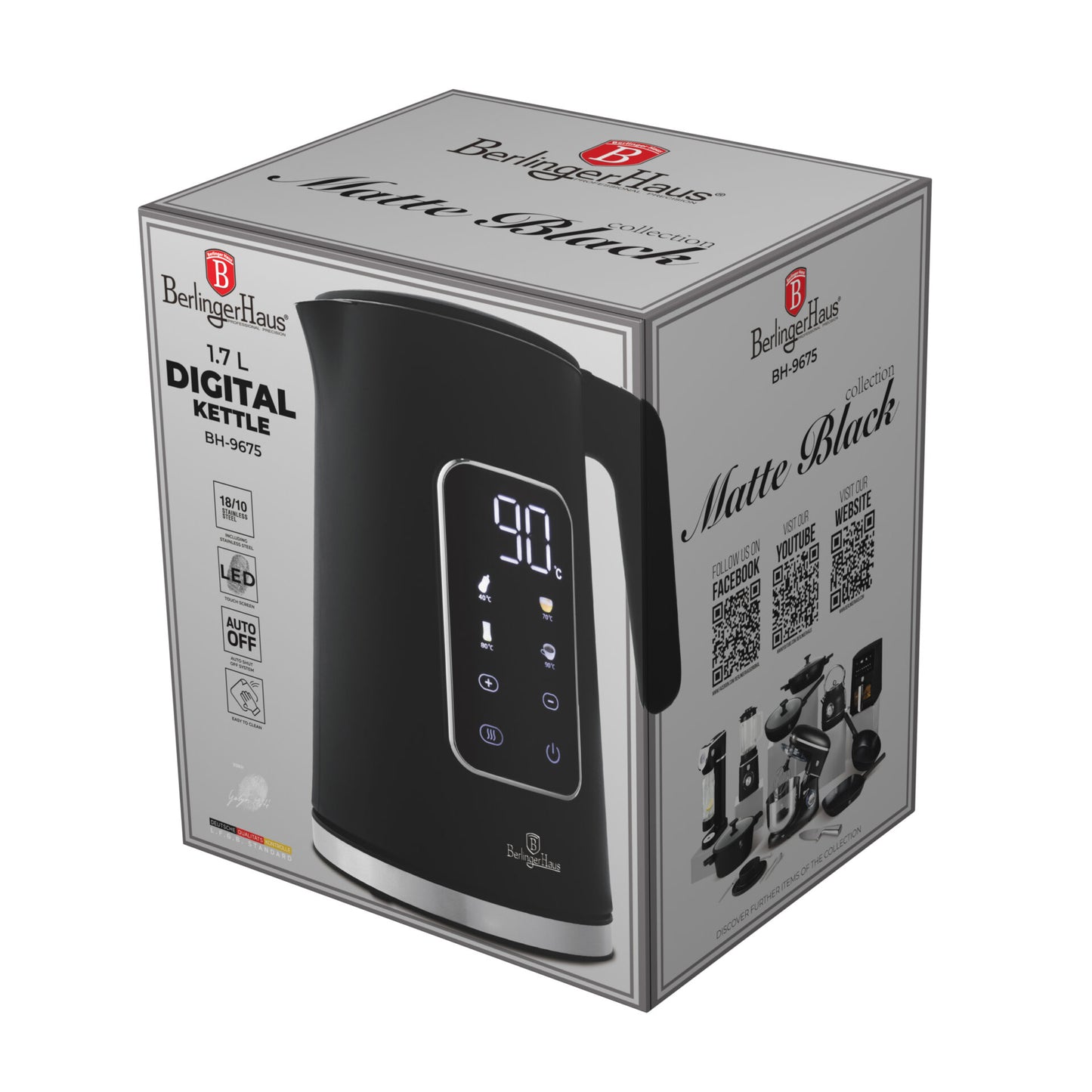 Berlinger Haus Digitální konvice – Matná černá