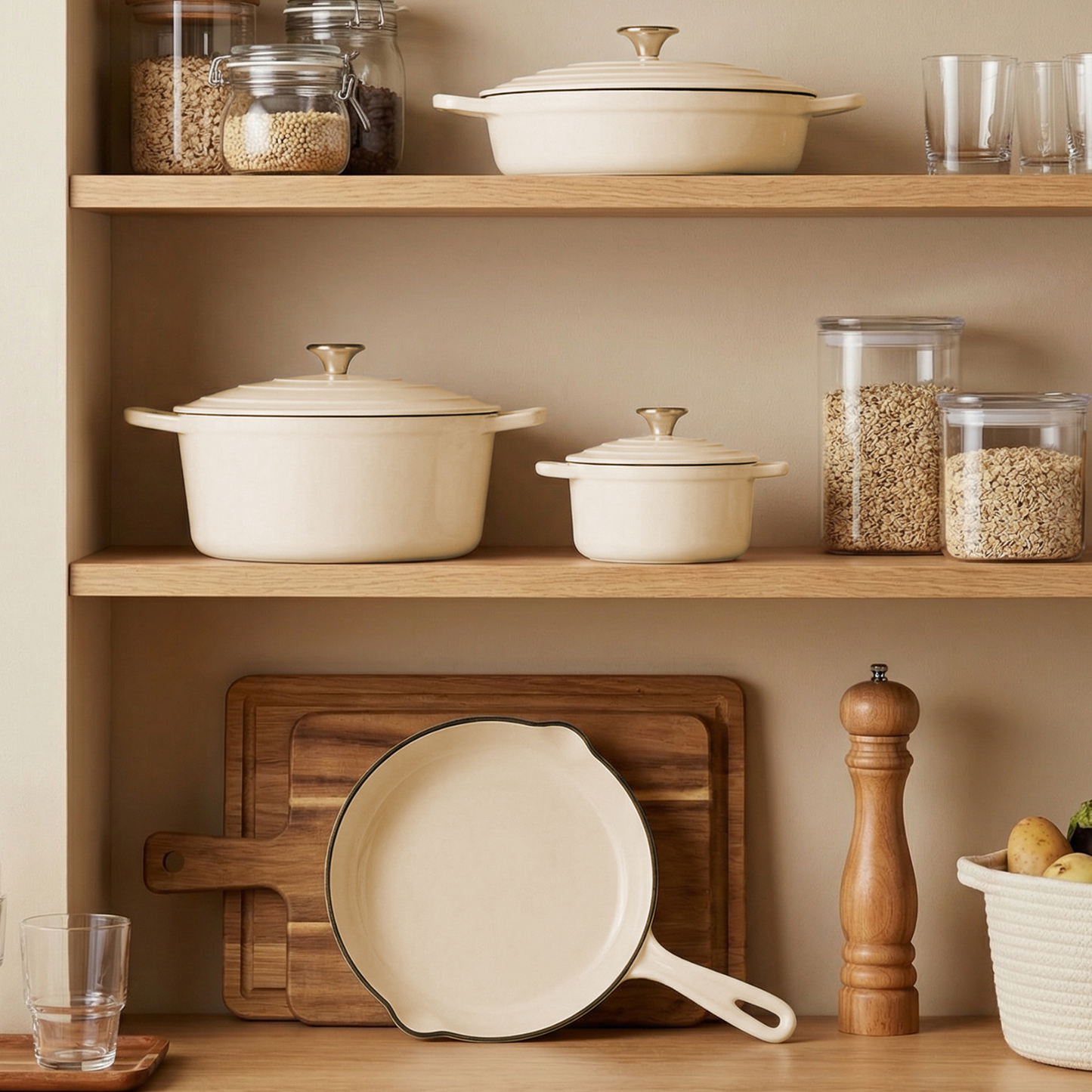 Sada litinových hrnců CS Solingen – 7 dílů