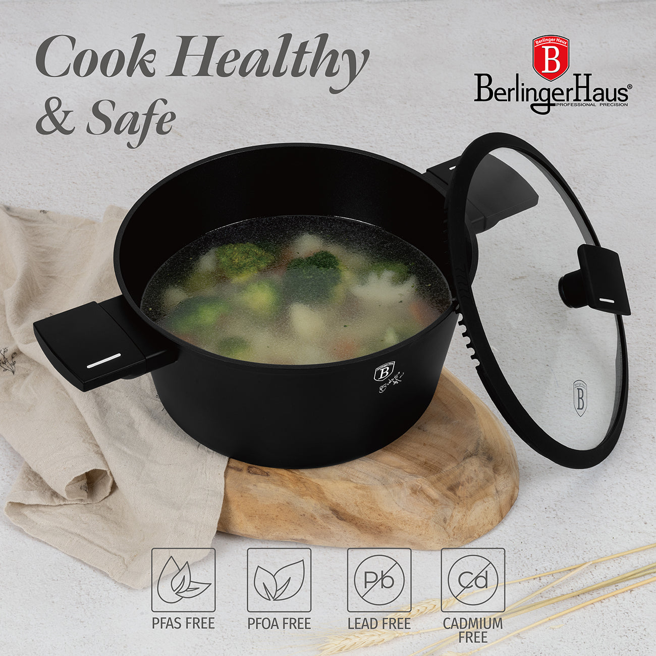 Sada nádobí Berlinger Hause Black