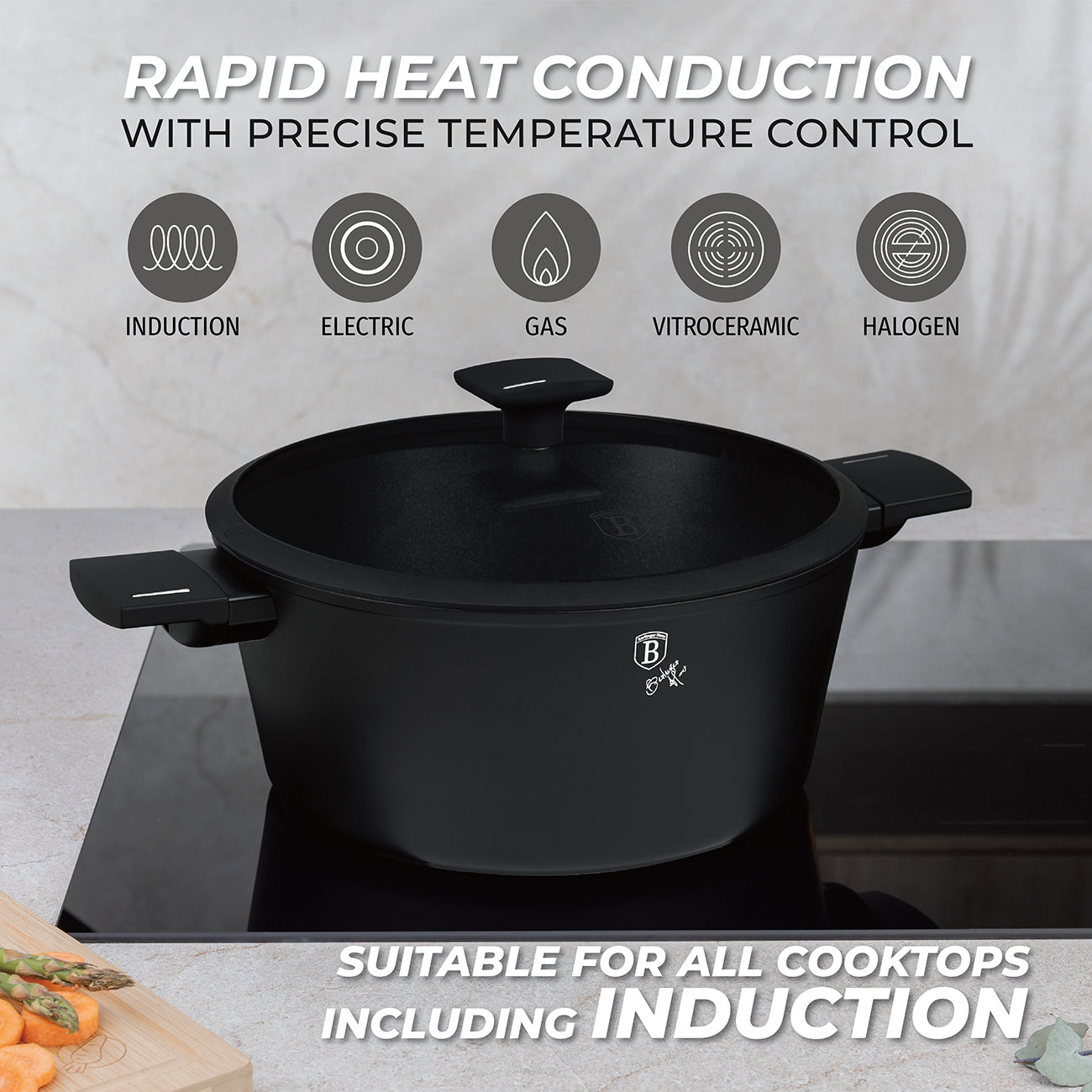 Sada nádobí Berlinger Hause Black