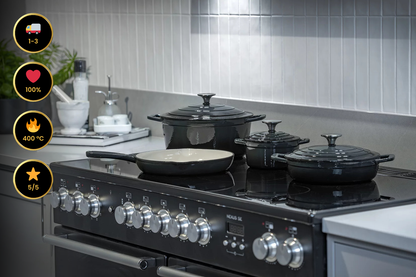 Sada litinových hrnců CS Solingen – 7 dílů