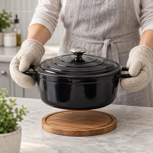 Cs Solingen Xanten litinový hrnec šedý - 26 cm | litinový hrnec