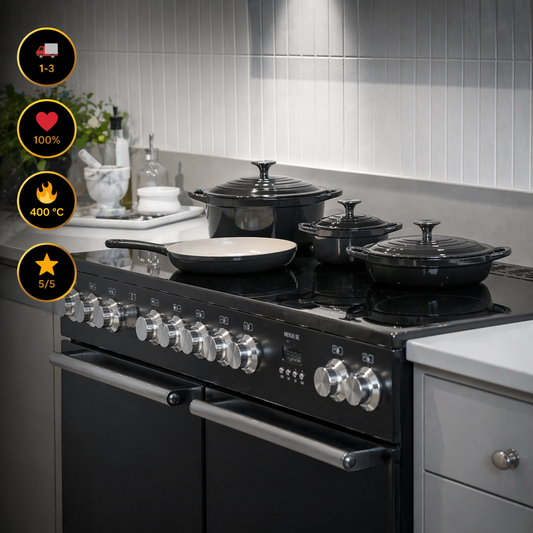 Sada litinových hrnců CS Solingen – 7 dílů