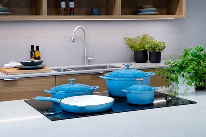 Cs Solingen Xanten litinový hrnec modrý - 26 cm | litinový hrnec
