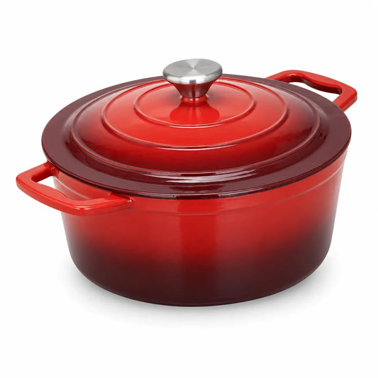 Cs Solingen Xanten litinový hrnec červený - 26 cm | Litinový hrnec