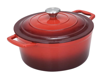 Cs Solingen Xanten litinový hrnec červený - 26 cm | Litinový hrnec