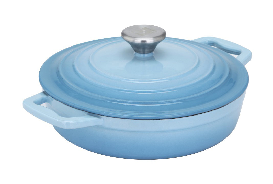 Cs Solingen litinový hrnec modrý - 22 cm