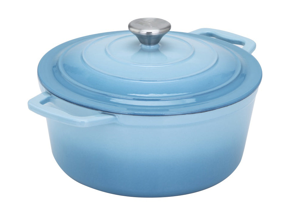 Cs Solingen Xanten litinový hrnec modrý - 26 cm | litinový hrnec